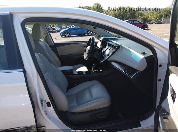 4T1BK1EBXGU210090 2016 TOYOTA AVALON Белый Вид салона спереди