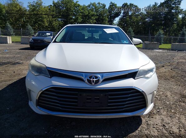 4T1BK1EBXGU210090 2016 TOYOTA AVALON Белый Вид щитка приборов