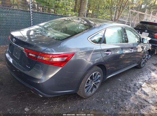 4T1BK1EBXJU276100 2018 TOYOTA AVALON Gray უკანა მარჯვენა