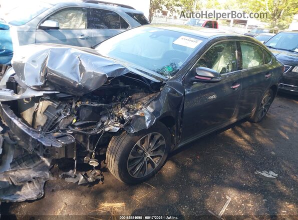 4T1BK1EBXJU276100 2018 TOYOTA AVALON Gray წინა მარცხენა ხედი სამი მეოთხედიდან