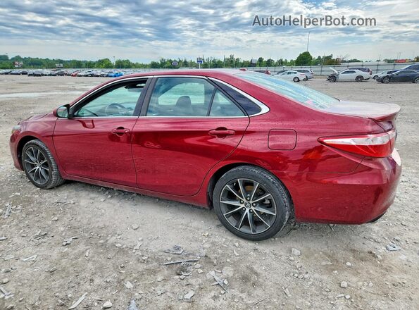 4T1BK1FK4GU575136 2016 TOYOTA CAMRY Red Հետևի ձախ