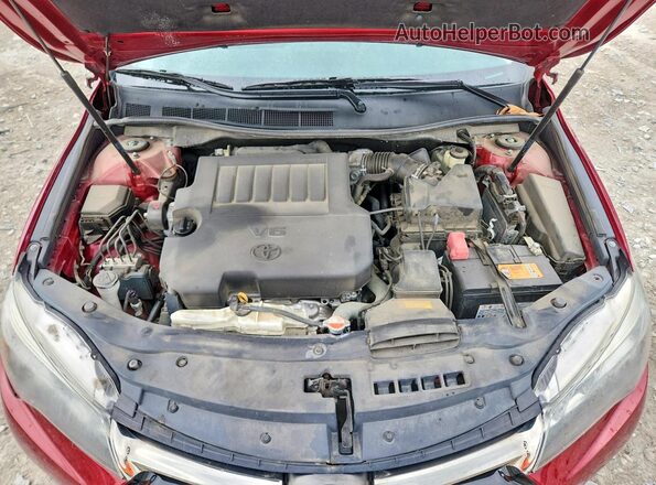 4T1BK1FK4GU575136 2016 TOYOTA CAMRY Red Սալոնի հետևի տեսք