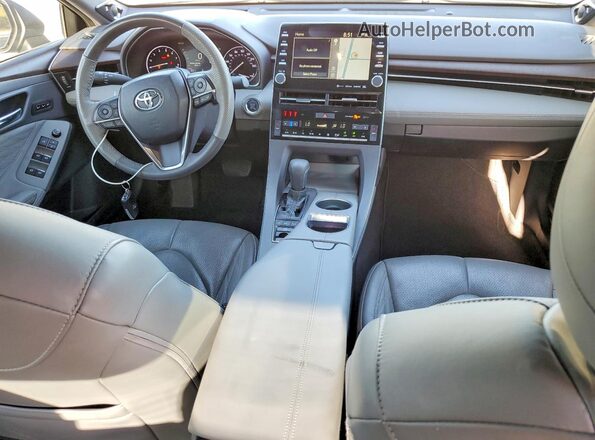 4T1BZ1FB0KU002948 2019 TOYOTA AVALON Silver Առջևի վահանակի տեսք