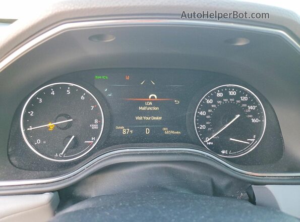 4T1BZ1FB0KU002948 2019 TOYOTA AVALON Silver Սարքավորումների վահանակի տեսք