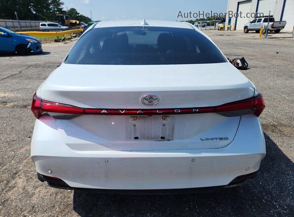 4T1BZ1FB0KU009236 2019 TOYOTA AVALON White Вид ззаду