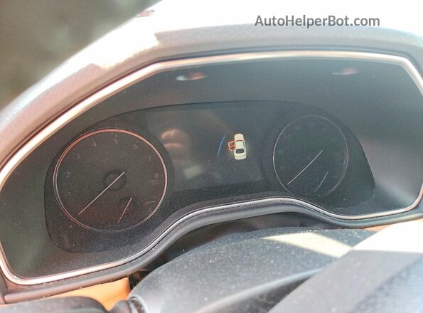 4T1BZ1FB0KU009236 2019 TOYOTA AVALON White Вид щитка приладів