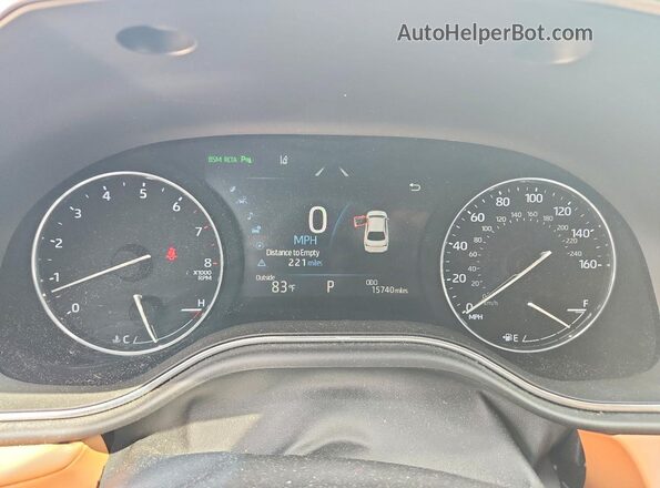 4T1BZ1FB0KU026778 2019 TOYOTA AVALON Silver Widok zestawu wskaźników