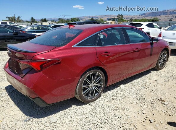 4T1BZ1FB0KU033293 2019 TOYOTA AVALON Красный Задняя правая четверть