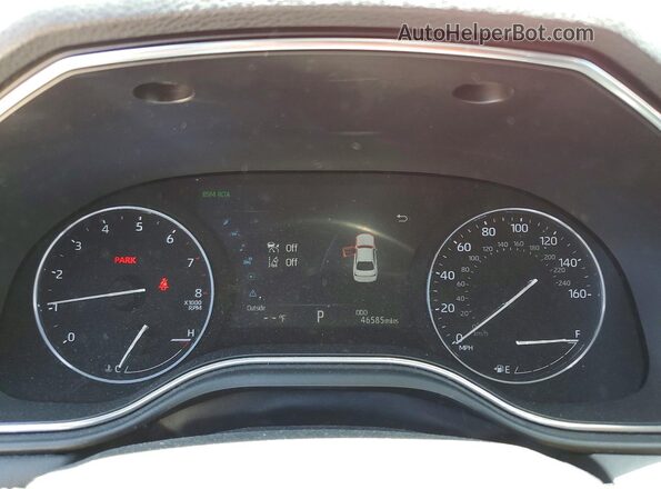 4T1BZ1FB0KU033293 2019 TOYOTA AVALON Красный Вид щитка приборов