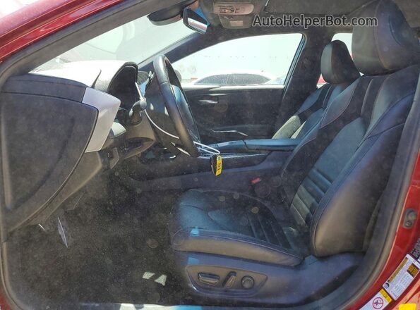 4T1BZ1FB0KU033293 2019 TOYOTA AVALON Красный Вид салона спереди
