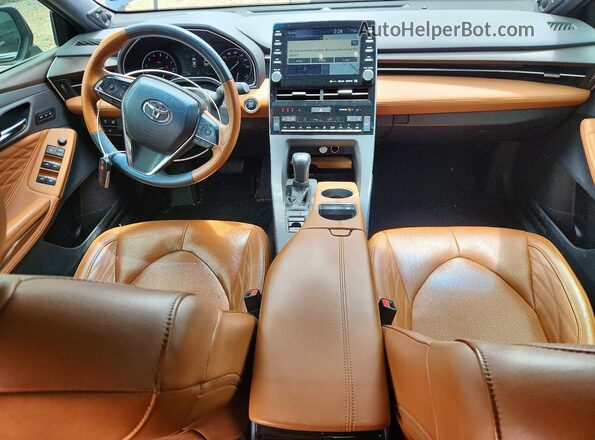 4T1BZ1FB1KU020665 2019 TOYOTA AVALON Синий Вид панели приборов