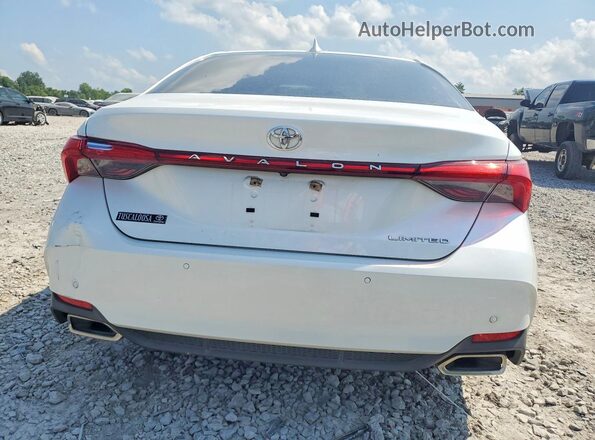 4T1BZ1FB1KU021802 2019 TOYOTA AVALON White უკანა ხედი