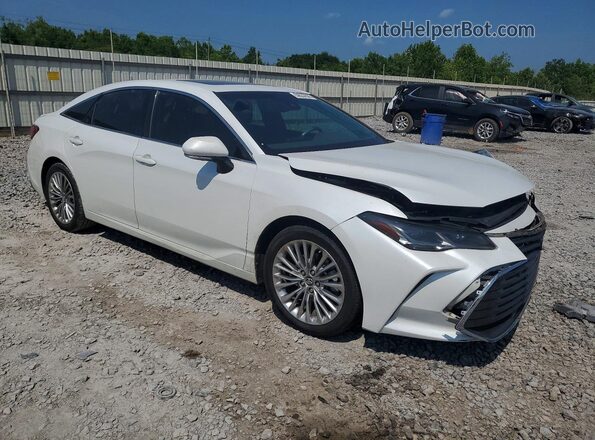 4T1BZ1FB1KU021802 2019 TOYOTA AVALON White წინა მარჯვენა