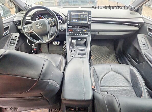 4T1BZ1FB3KU014687 2019 TOYOTA AVALON Charcoal Widok naklejki z numerem VIN