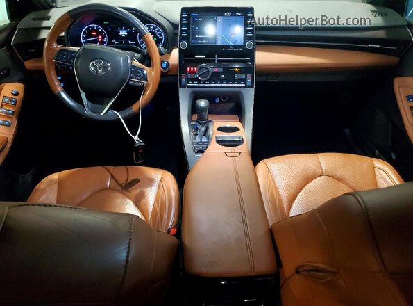 4T1BZ1FB5KU031345 2019 TOYOTA AVALON Silver Dashboard view
