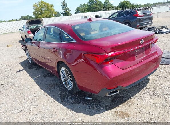 4T1BZ1FB7KU032108 2019 TOYOTA AVALON Red უკანა მარცხენა