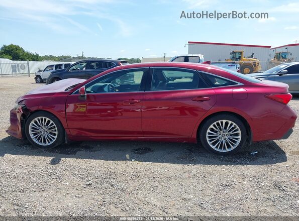 4T1BZ1FB7KU032108 2019 TOYOTA AVALON Red სალონის 360-გრადუსიანი ხედი
