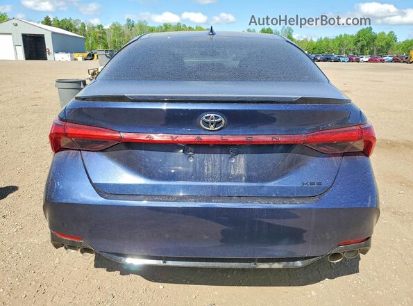 4T1BZ1FB9KU002124 2019 TOYOTA AVALON Blue Հետևի տեսք
