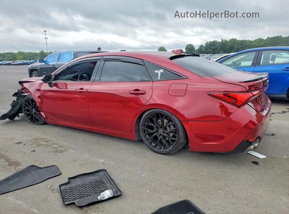 4T1BZ1FBXKU018087 2019 TOYOTA AVALON Красный Задняя левая четверть