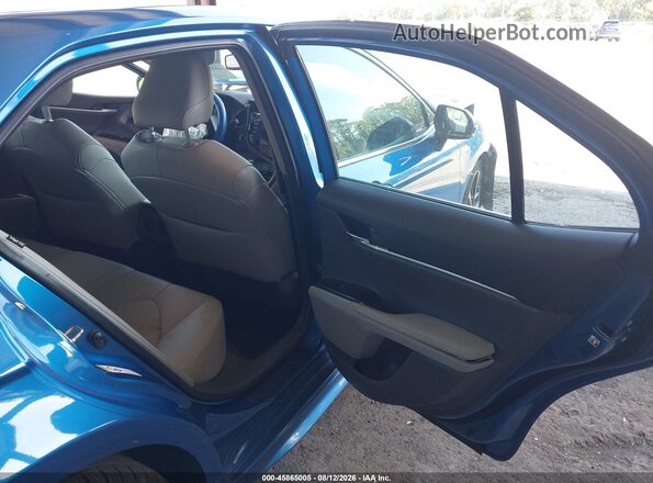 4T1BZ1HK2KU024091 2019 TOYOTA CAMRY Blue Widok naklejki z numerem VIN