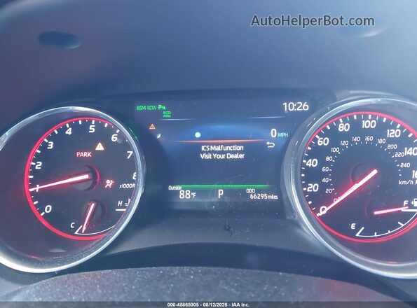 4T1BZ1HK2KU024091 2019 TOYOTA CAMRY Blue Widok tylnych siedzeń
