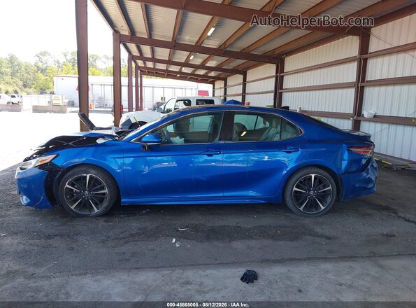 4T1BZ1HK2KU024091 2019 TOYOTA CAMRY Blue Widok wnętrza 360 stopni
