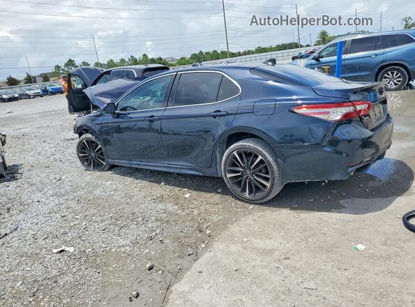 4T1BZ1HK7KU030596 2019 TOYOTA CAMRY Black Задня ліва чверть