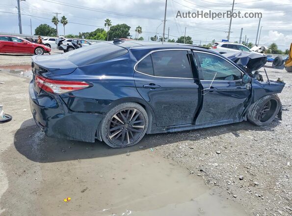 4T1BZ1HK7KU030596 2019 TOYOTA CAMRY Black Задня права чверть