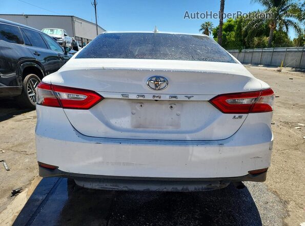 4T1C11AK0LU936662 2020 TOYOTA CAMRY White Հետևի տեսք