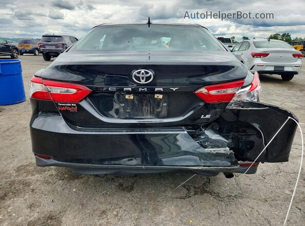 4T1C11AK0LU939433 2020 TOYOTA CAMRY Black Rear view