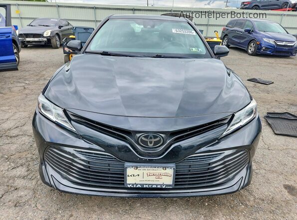 4T1C11AK0LU939433 2020 TOYOTA CAMRY Black Front view