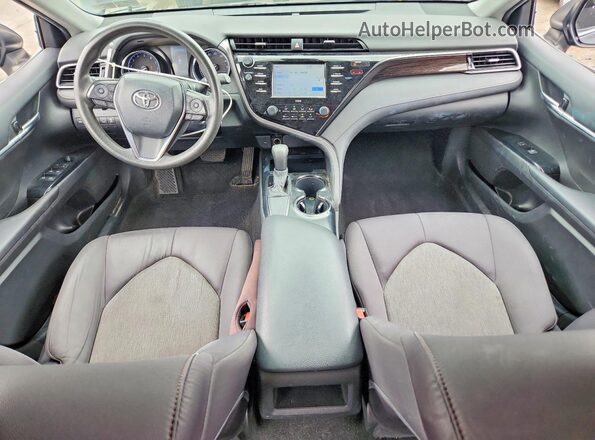 4T1C11AK0LU939433 2020 TOYOTA CAMRY Black Dashboard view