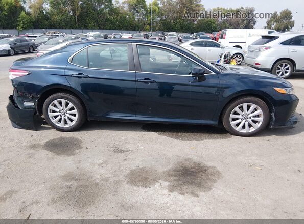4T1C11AK0LU998594 2020 TOYOTA CAMRY Dark Blue Вид задней части салона
