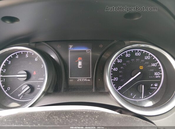 4T1C11AK0LU998594 2020 TOYOTA CAMRY Dark Blue Вид задних сидений