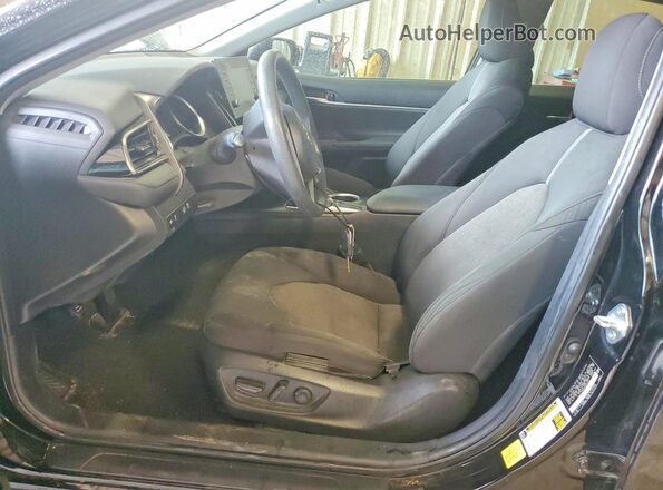 4T1C11AK0NU055950 2022 TOYOTA CAMRY Black Սալոնի դիմացի տեսք
