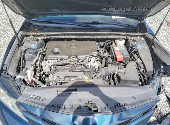 4T1C11AK2LU334829 2020 TOYOTA CAMRY Blue უკანა სალონის ხედი