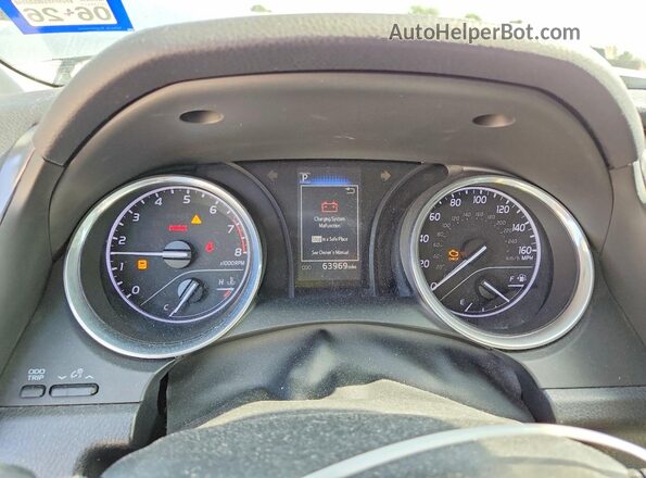 4T1C11AK2LU952975 2020 TOYOTA CAMRY Silver Widok zestawu wskaźników