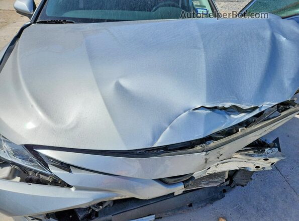 4T1C11AK2LU952975 2020 TOYOTA CAMRY Silver Widok wnętrza z tyłu