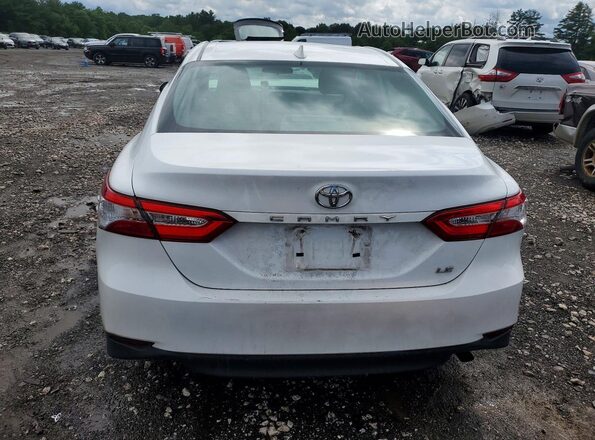 4T1C11AK3LU959708 2020 TOYOTA CAMRY White უკანა ხედი