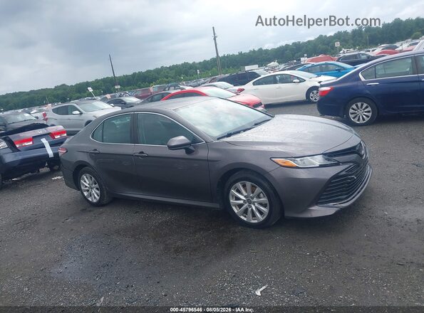 4T1C11AK3LU989937 2020 TOYOTA CAMRY Серый Вид задней части салона