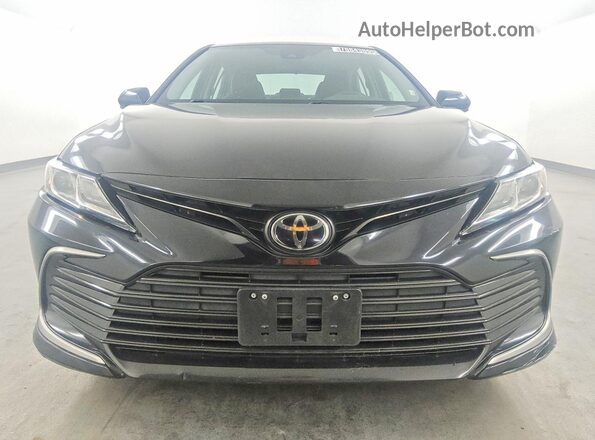 4T1C11AK3MU548469 2021 TOYOTA CAMRY Black Engine compartment view