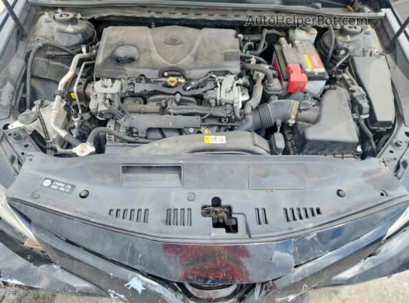 4T1C11AK4LU336937 2020 TOYOTA CAMRY Black Rear interior view