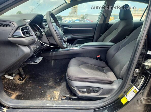4T1C11AK4LU336937 2020 TOYOTA CAMRY Black Front interior view