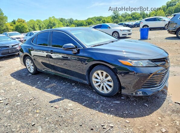 4T1C11AK4LU341071 2020 TOYOTA CAMRY Черный Передняя правая четверть