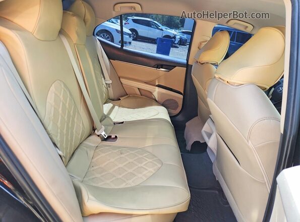 4T1C11AK4LU341071 2020 TOYOTA CAMRY Черный Вид задних сидений