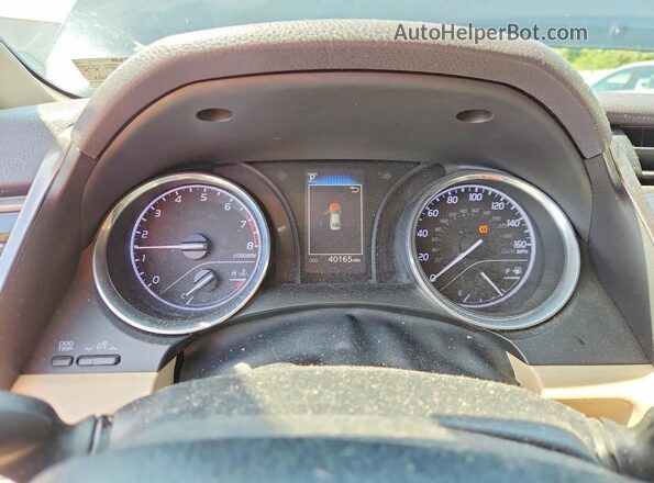 4T1C11AK4LU341071 2020 TOYOTA CAMRY Черный Вид щитка приборов
