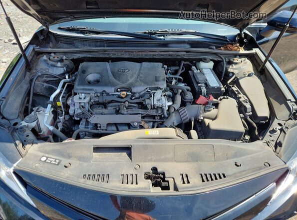 4T1C11AK4LU341071 2020 TOYOTA CAMRY Черный Вид задней части салона