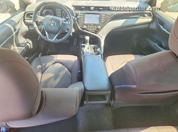 4T1C11AK4LU392859 2020 TOYOTA CAMRY Black Вид панелі приладів