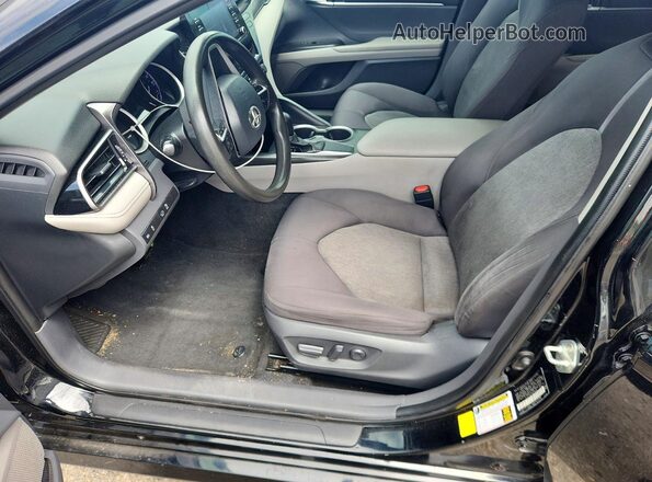 4T1C11AK4MU560954 2021 TOYOTA CAMRY Black წინა სალონის ხედი