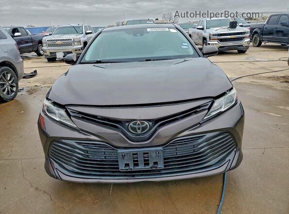 4T1C11AK6LU891016 2020 TOYOTA CAMRY Gray წინა ხედი